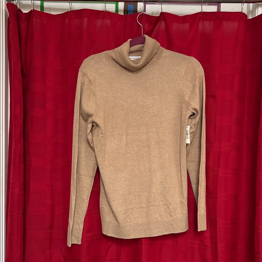 Amazon Essentials Camel Cowl Neck Sweater